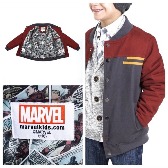 marvel jacket boys